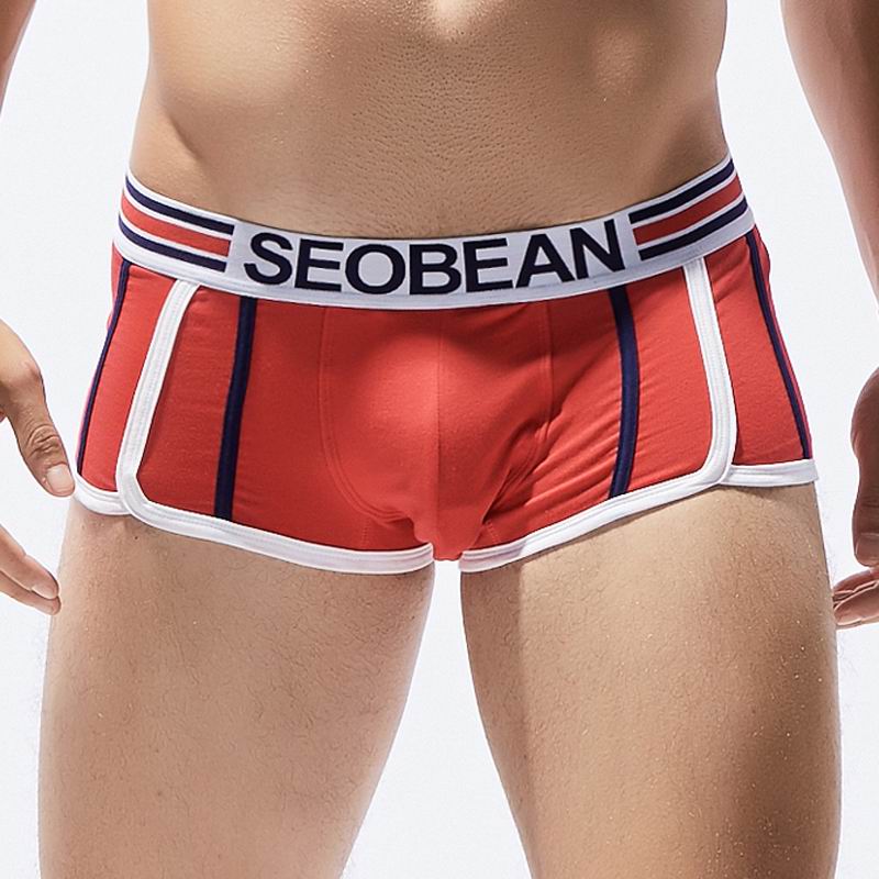 Customized High Quality Mens Red Boxer Briefs With Your Own Brands