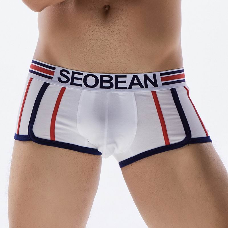 Customized High Quality White Sexy Men Underwear With Your Own Logo