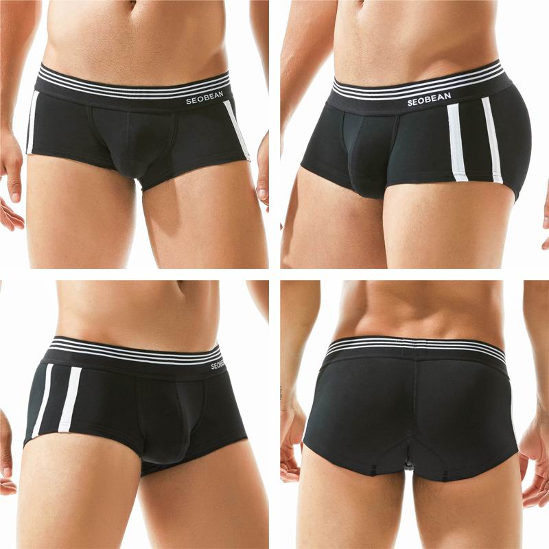 ODM Customized Logo Waistband Boxer Shorts Mens