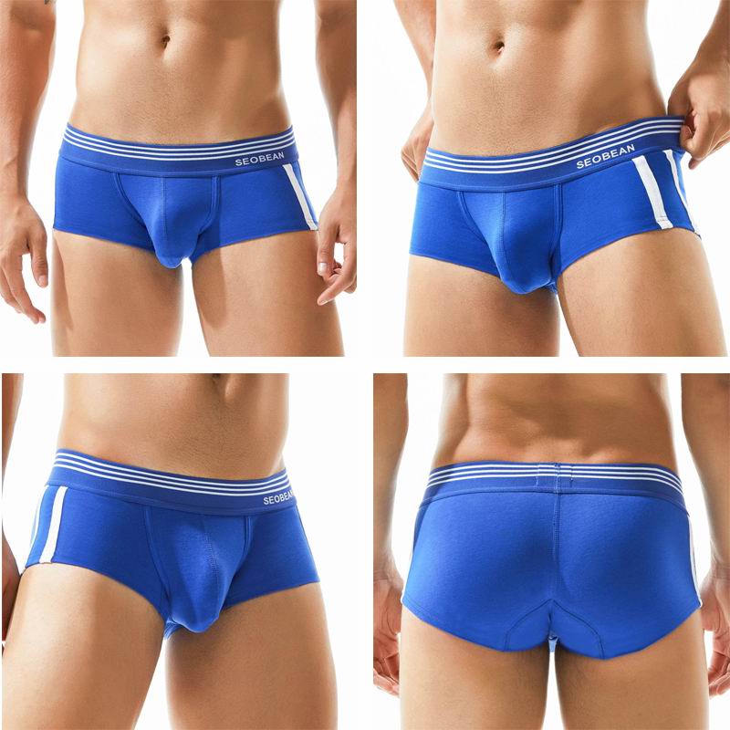 ODM Customized Logo Waistband Boxer Shorts Mens