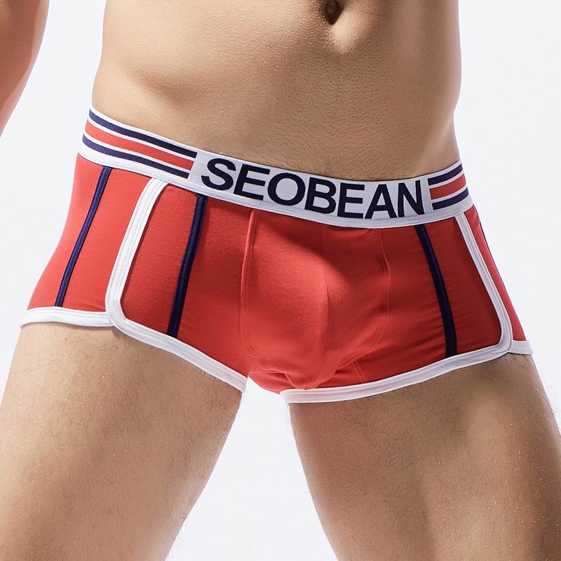 Customized High Quality Mens Red Boxer Briefs With Your Own Brands