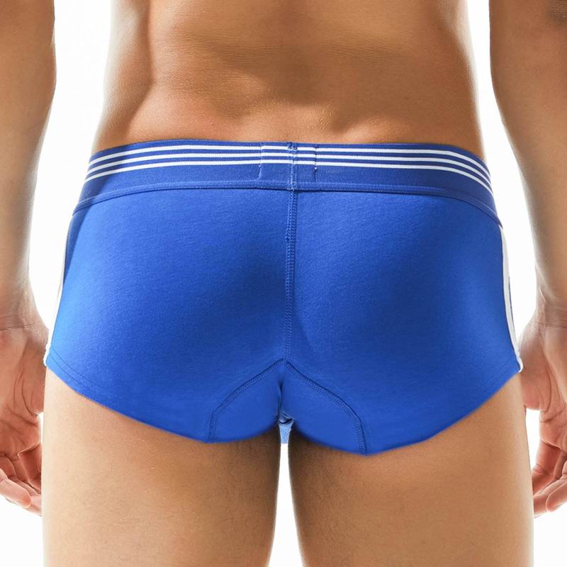 Custom OEM Logo Brand Blue Mens Designer Boxer Shorts