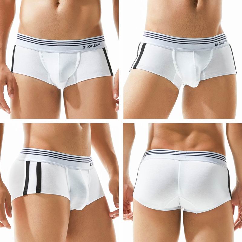 ODM Customized Logo Waistband Boxer Shorts Mens