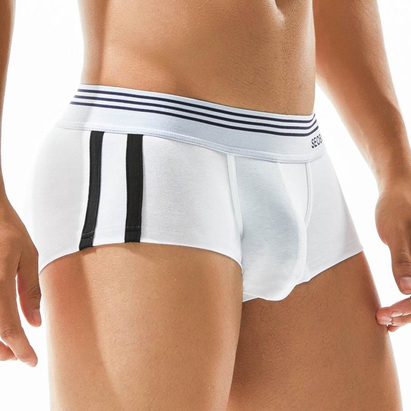 ODM Customized Logo Waistband Boxer Shorts Mens