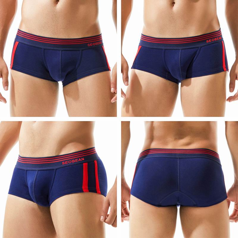 ODM Customized Logo Waistband Boxer Shorts Mens