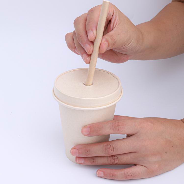 Customized And OEM Paper Coffee Cup With Lid 