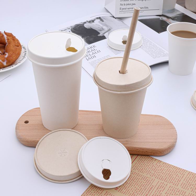 FSC and BRCGS Certificate 32oz Paper Coffee Cup With Lid