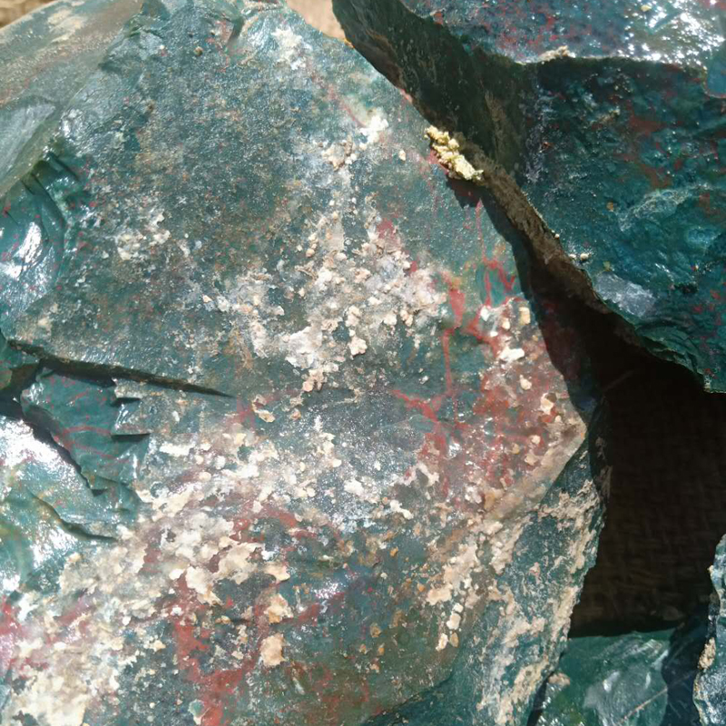 Import India Green agate