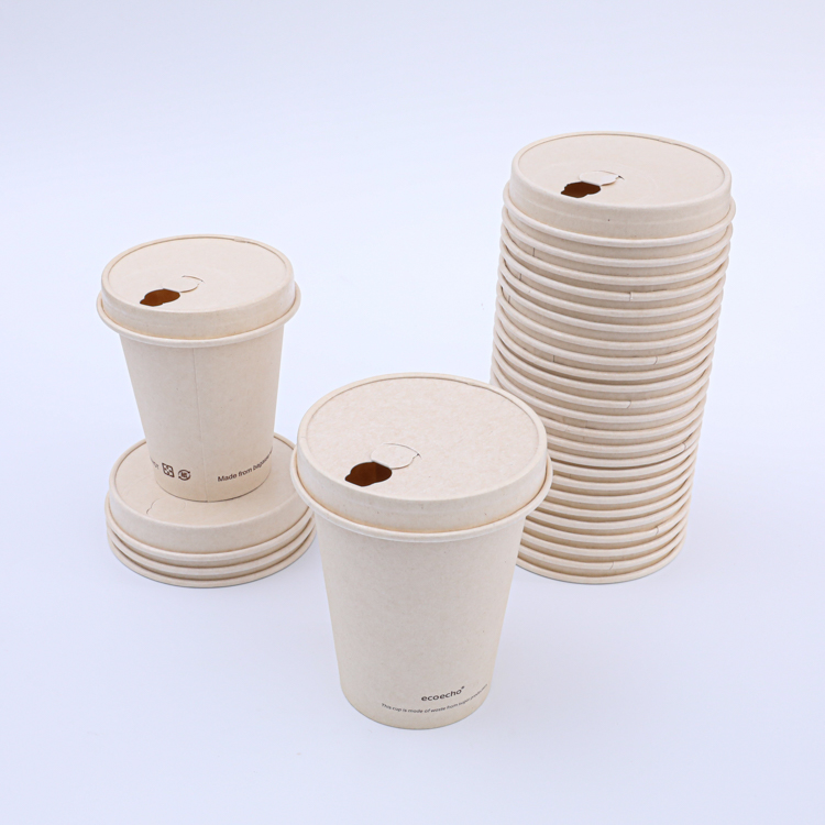 OEM and Customized  Paper Coffee Cups With Lids
