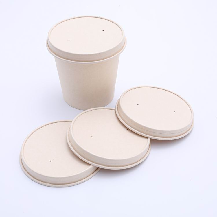 OEM and Customized 16oz PLA Paper Coffee Cup With Paper Lid