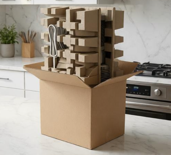 Paper Pulp Packaging Tray For Filter packaging