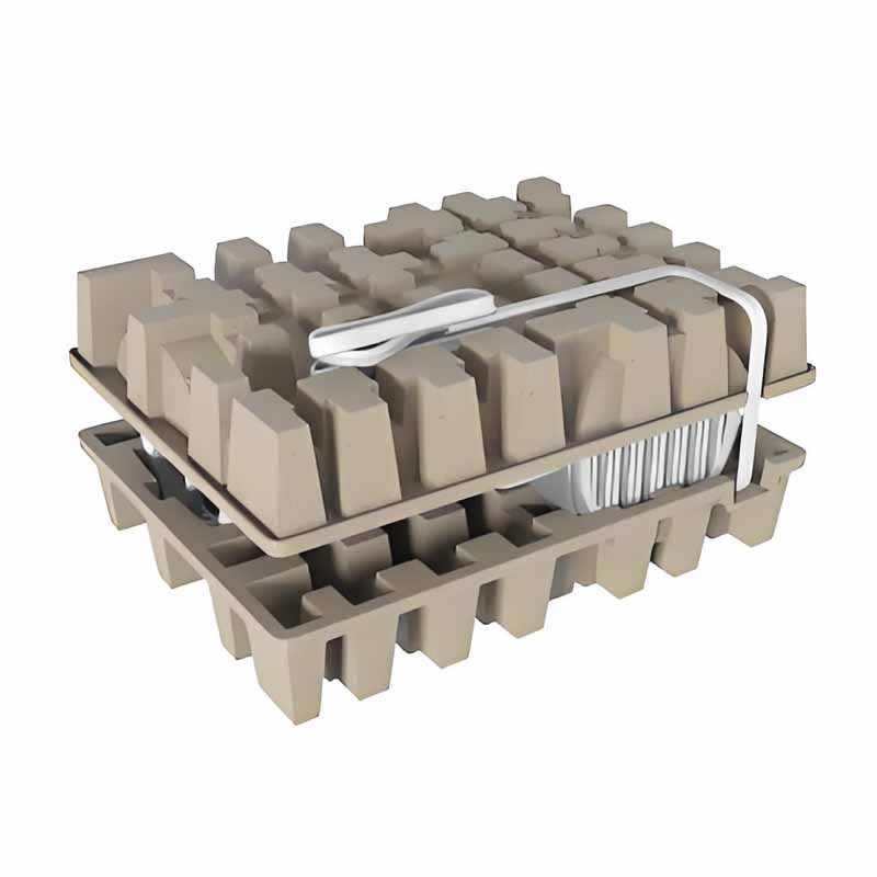 Paper Pulp Packaging Tray For Filter packaging