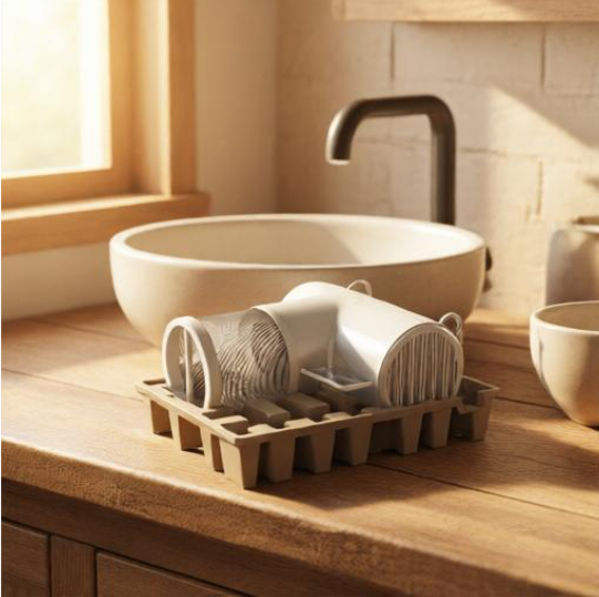 Paper Pulp Packaging Tray For Filter packaging