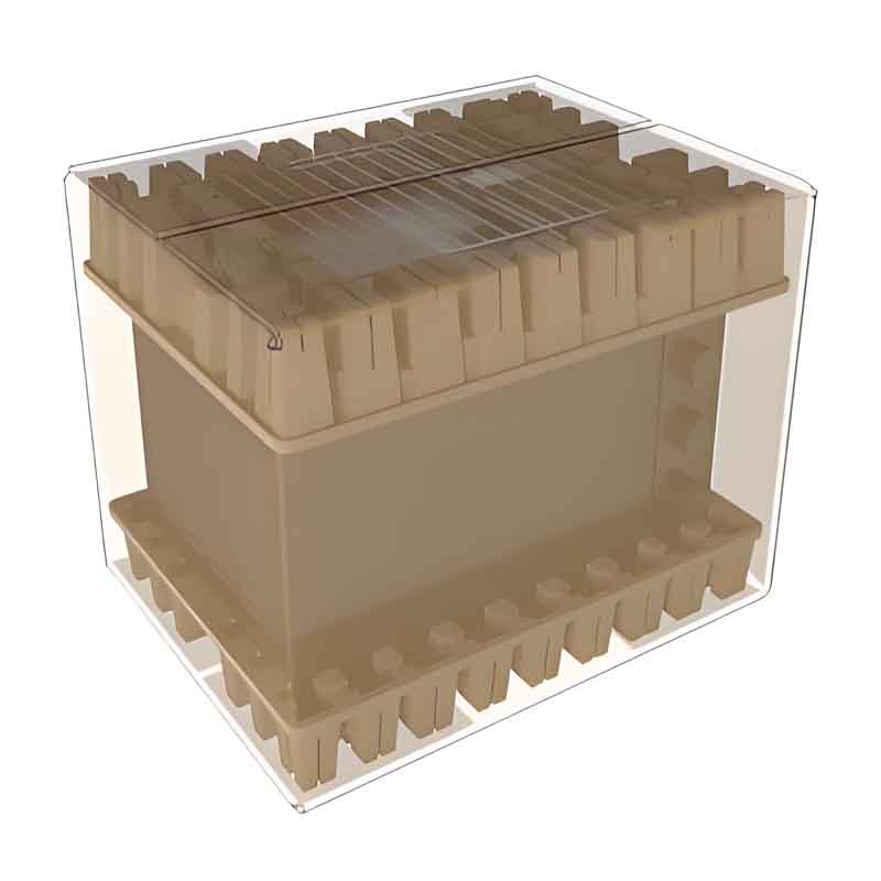 Paper Molded Pulp Packaging For Electric oven packaging