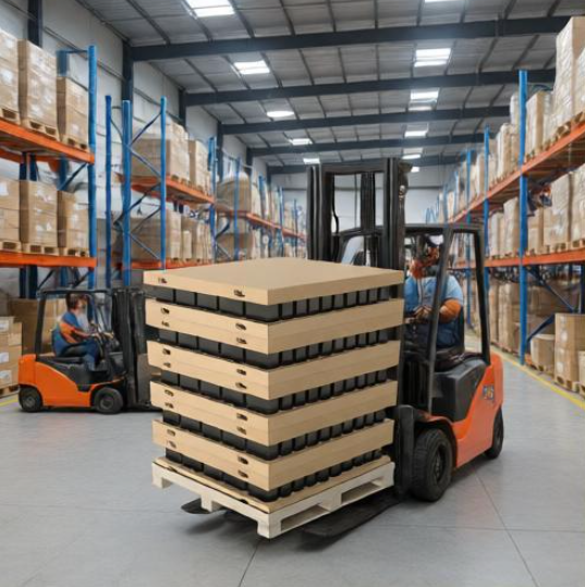 Customize molded pulp packaging for New Energy Prismatic Cell Packaging Solution