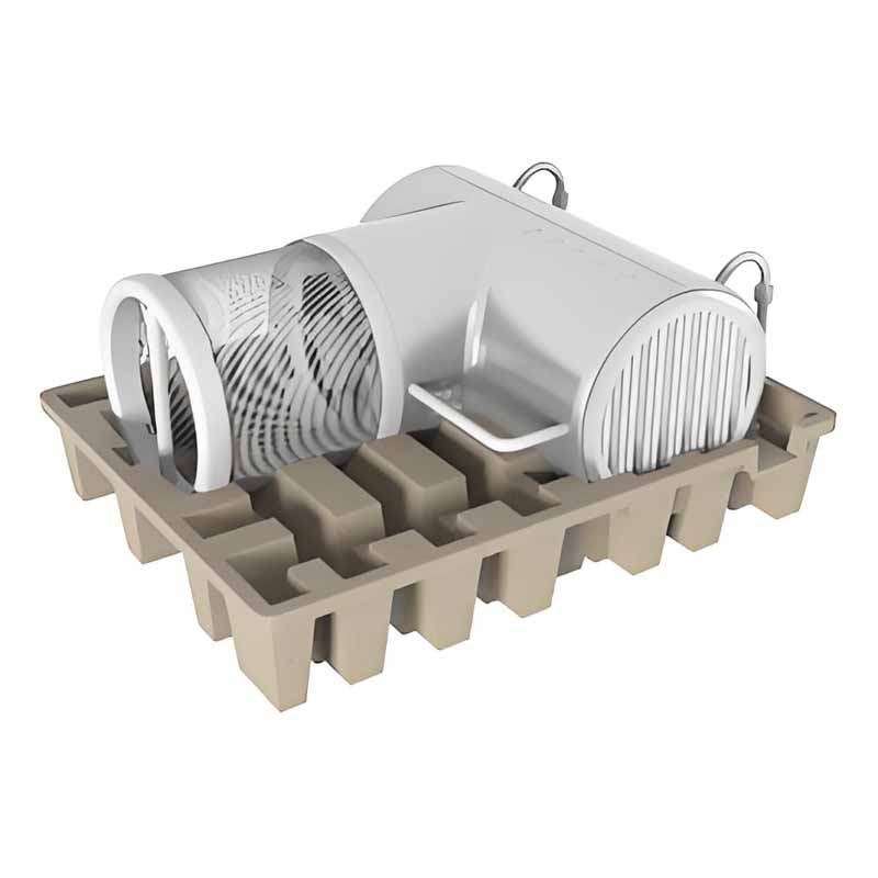 Paper Pulp Packaging Tray For Filter packaging