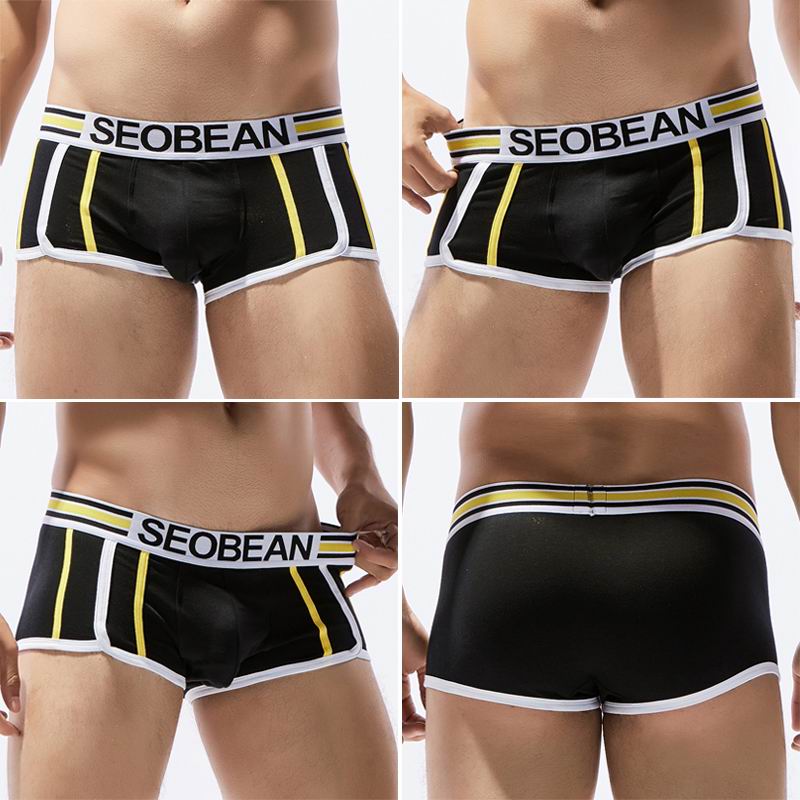 Customized High Quality White Sexy Men Underwear With Your Own Logo