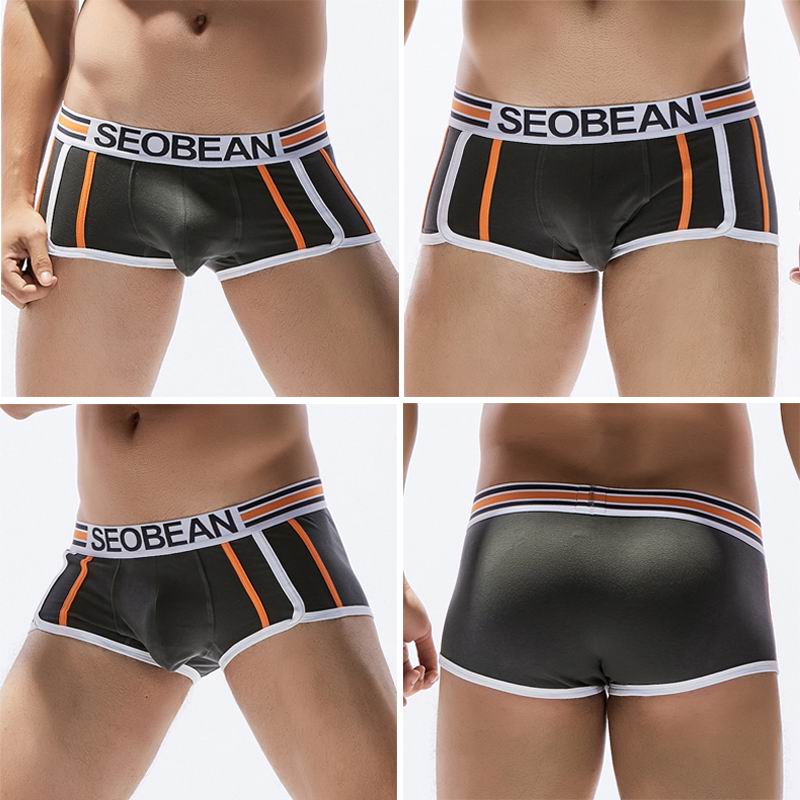 Customized High Quality White Sexy Men Underwear With Your Own Logo
