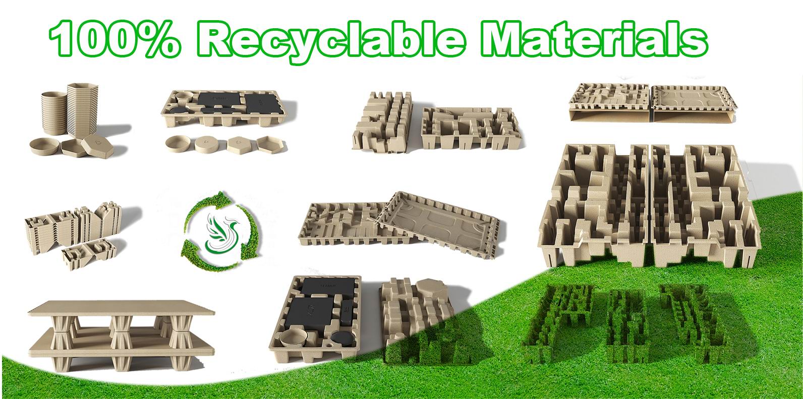 New Energy Products paper pulp packaging